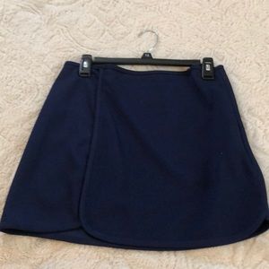 Navy skirt